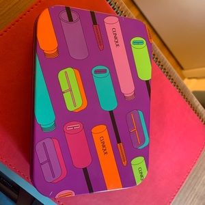 Clinique tin storage or decorative box